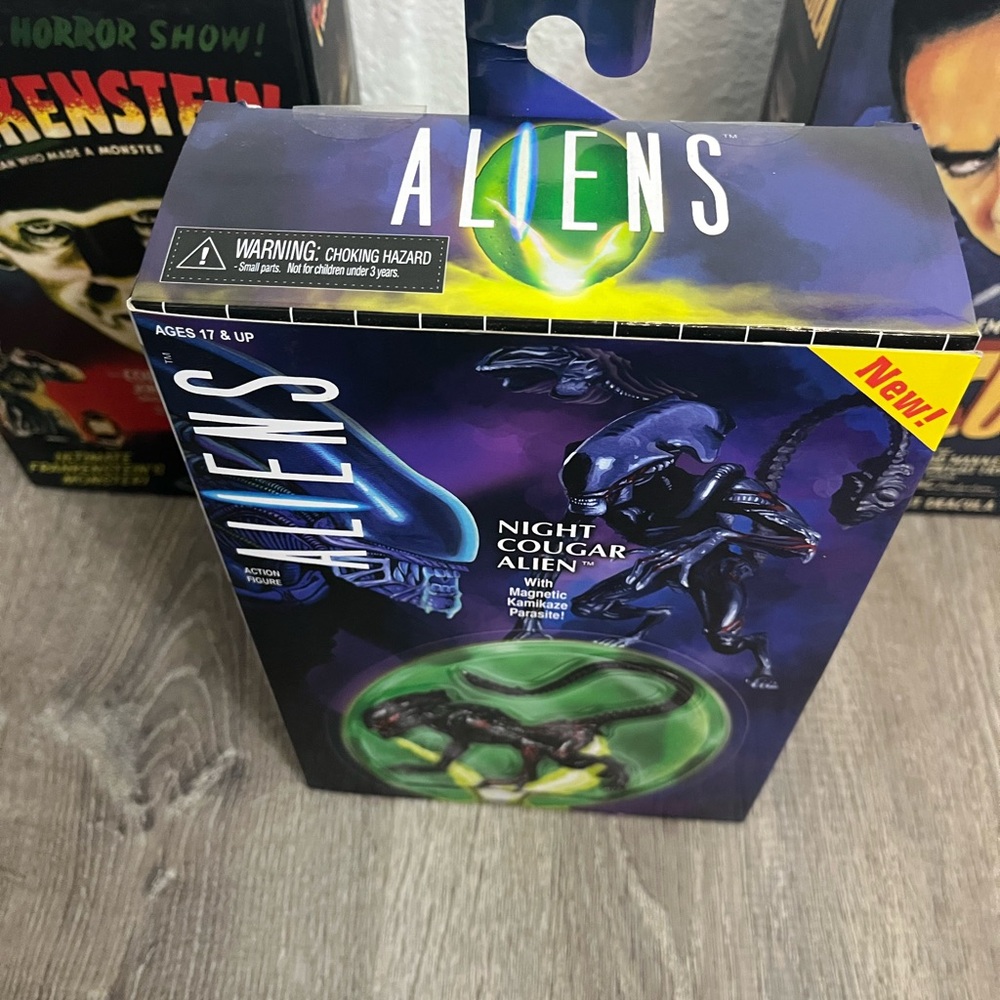 Never Taken Out of Box Aliens Night Cougar Action Figure